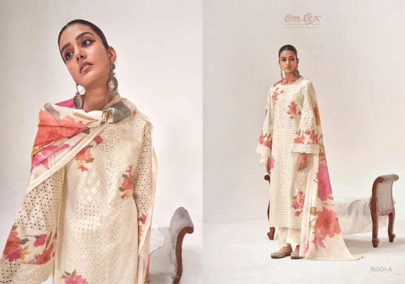 Omtex phulwari surat dress material wholesaler